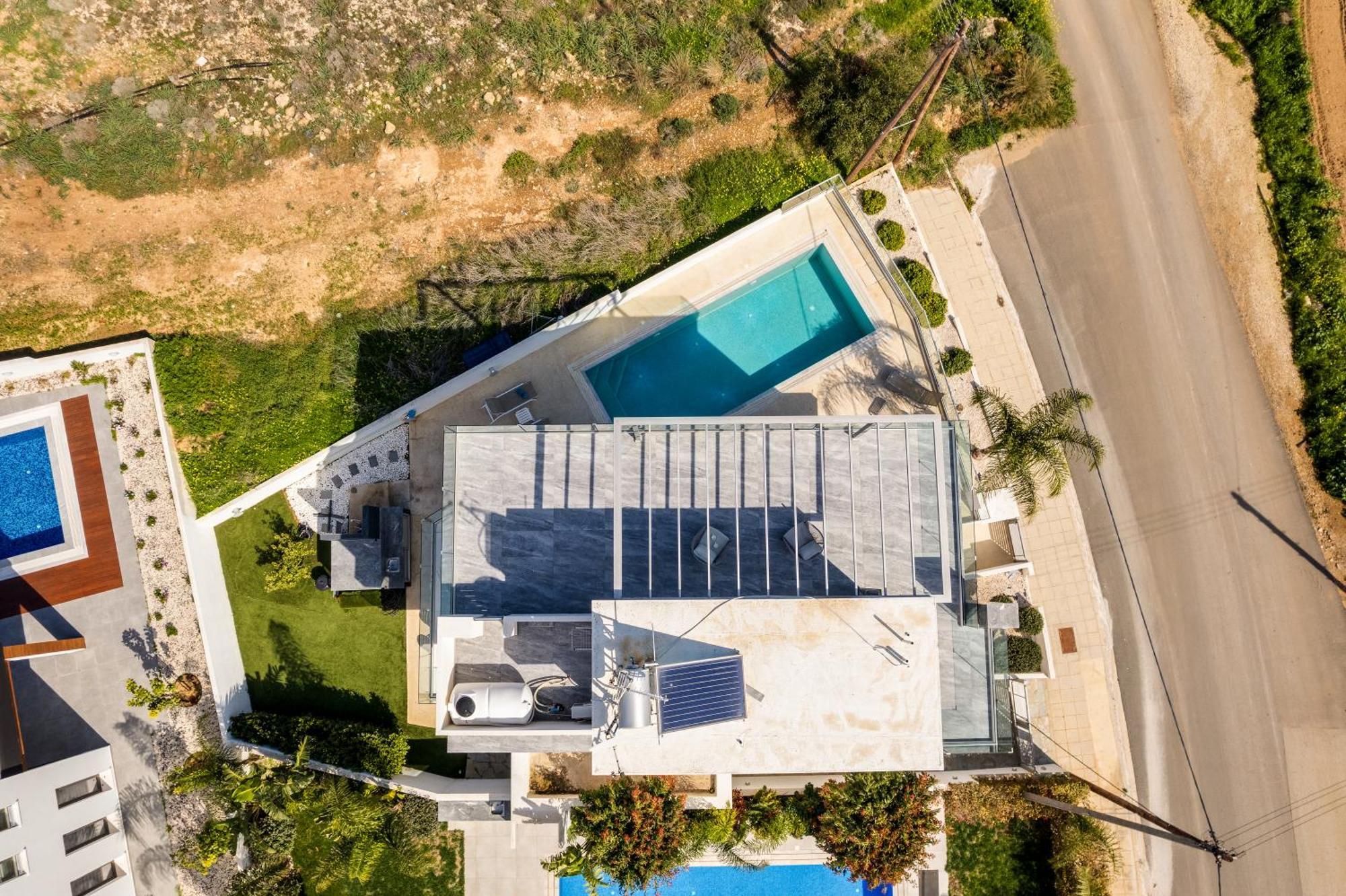 Seaside Luxury Villa Paralimni Bagian luar foto