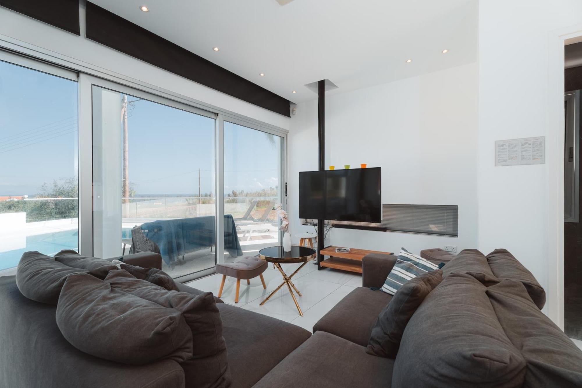 Seaside Luxury Villa Paralimni Bagian luar foto