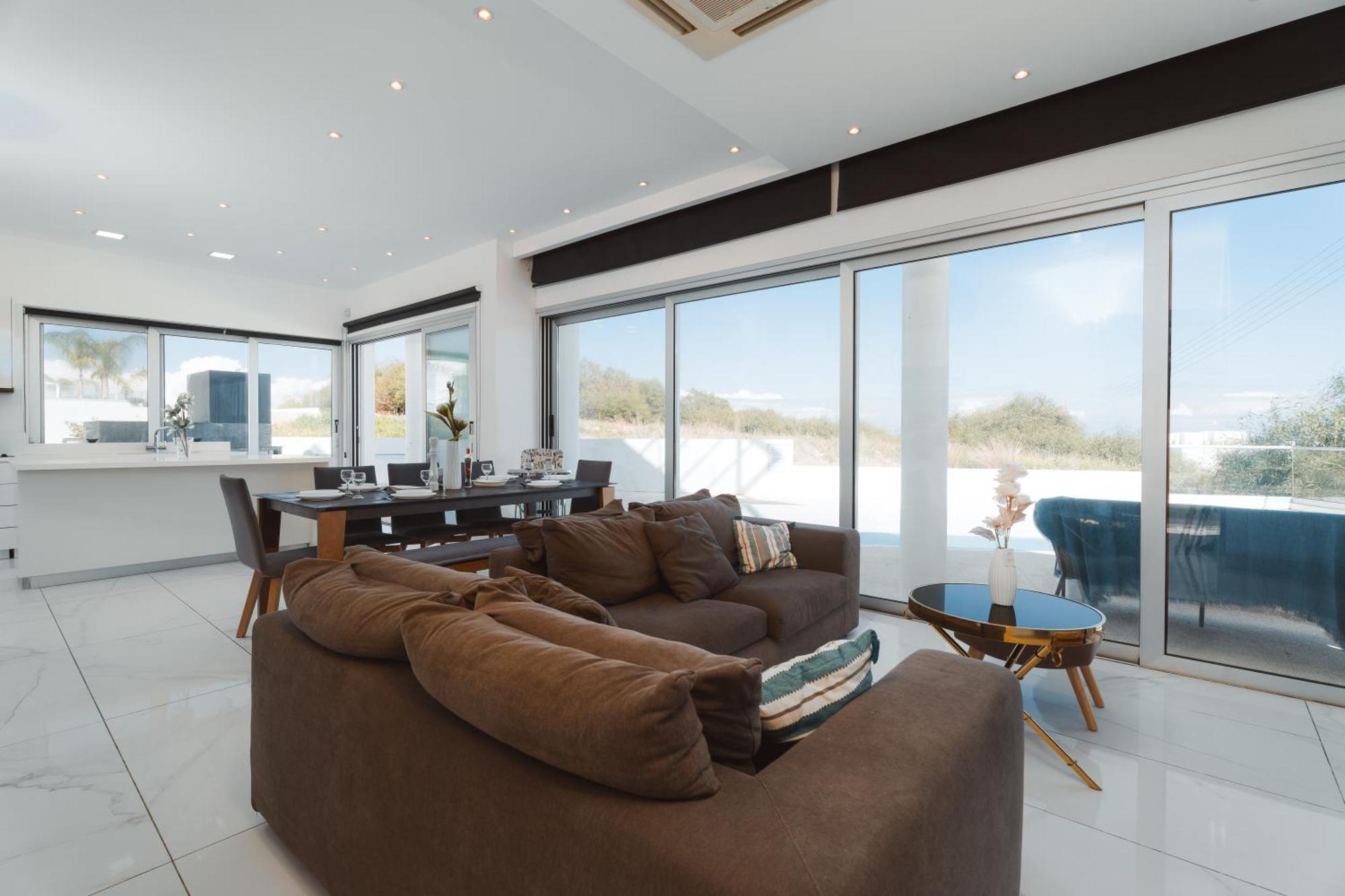 Seaside Luxury Villa Paralimni Bagian luar foto