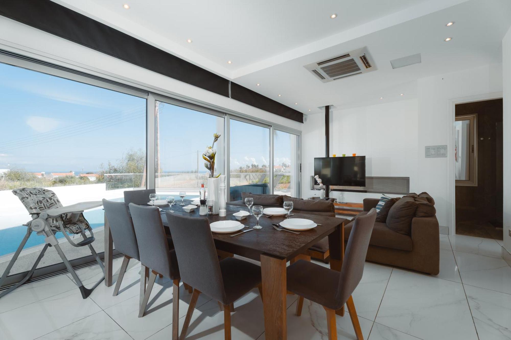 Seaside Luxury Villa Paralimni Bagian luar foto